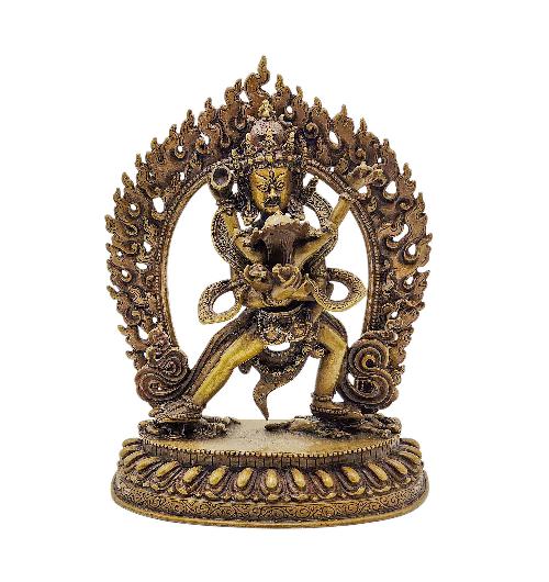 chakrasamvara, Buddhist Handmade Statue, bronze Finishing