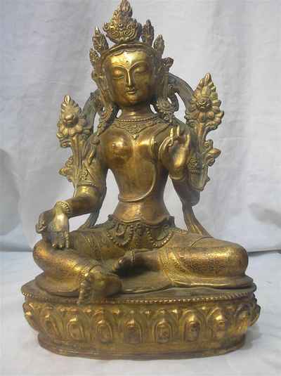 Green Tara Statue, [sold]