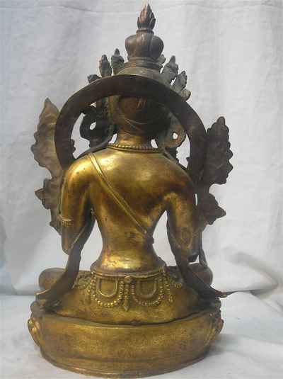 Green Tara Statue, [sold]