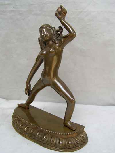 Vajrayogini Statue, [chocolate Oxidized], [sold]