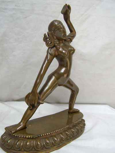 Vajrayogini Statue, [chocolate Oxidized], [sold]