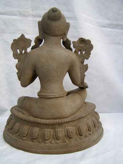 Green Tara Statue, [stone Color Finishing], [sold]