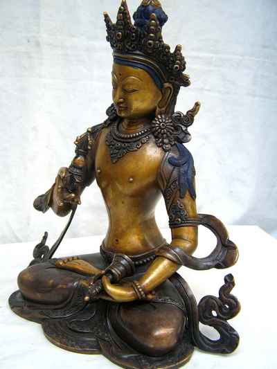 Vajrasattva, [double Color Oxidized], [sold]