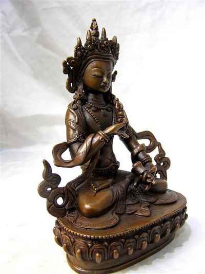 Vajrasattva Statue, [chocolate Oxidize]