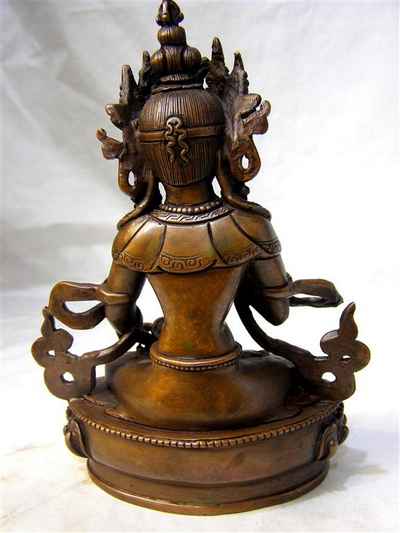 Vajrasattva Statue, [chocolate Oxidize]