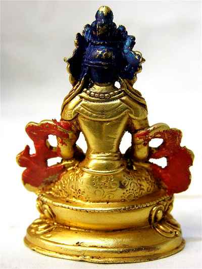 Aparimita, Buddhist Handmade Statue, Chepame, Amitayus Full Gold Plated