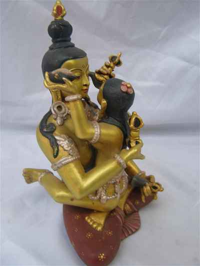 Vajrasattva Statue, [gold Painted], [master Quality], [rare Find], [sold]