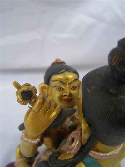 Vajrasattva Statue, [gold Painted], [master Quality], [rare Find], [sold]