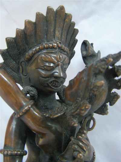 Mahakal With Consort, [shakti], Yab-yum Statue, [sold]