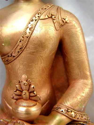 Medicine Buddha Statue, [glossy], [old Post], [remakable]