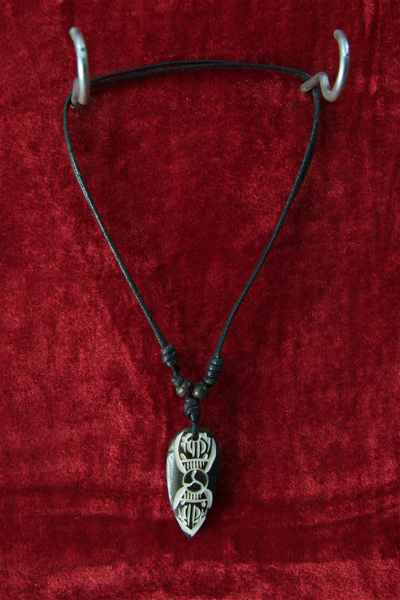 Tribal Bone Pendant