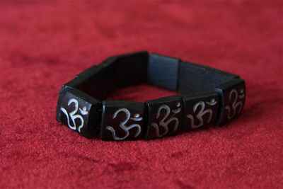 Om Design Bone Yak Bone Yak Bone Bracelet, Handmade In Nepal, Handmade In Nepal