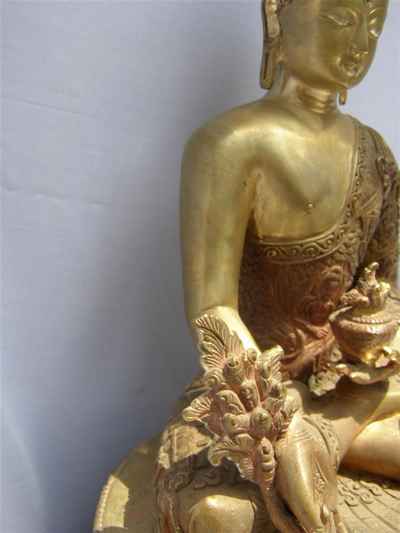 Medicine Buddha Statue, [glossy], [old Post], [remakable]