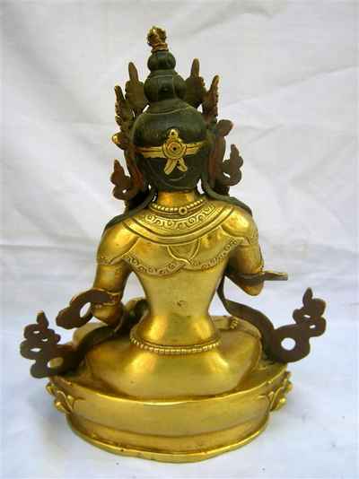 Vajrasattva Statue, [full Gold Plated], [sold]