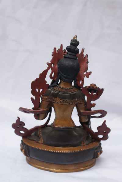 White Tara Statue, [double Color Oxidize], [old Post], [remakable]