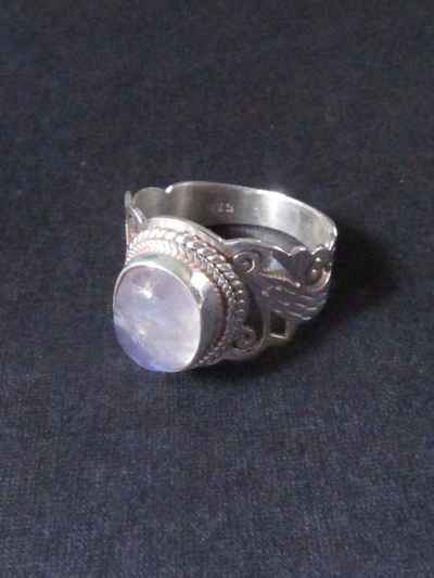 Rainbow Moonstone Ring, [sold]