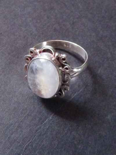 Rainbow Moonstone Ring, [sold]