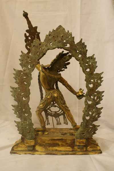 Vajrayogini Statue, [full Gold Plated], [antique Finishing], [sold]