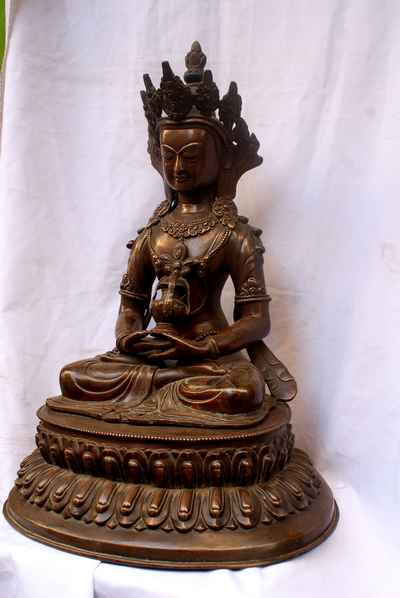 Aparimita, Buddhist Handmade Statue, Chepame, Amitayus, [old Post], [remakable]