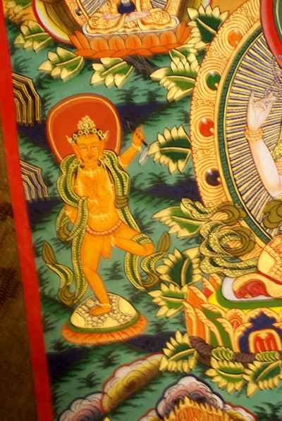 Chenrezig Thangka, [sold]