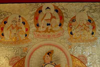 White Tara Thangka, [sold]