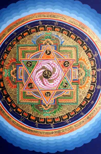 Student Square Mandala Thangka