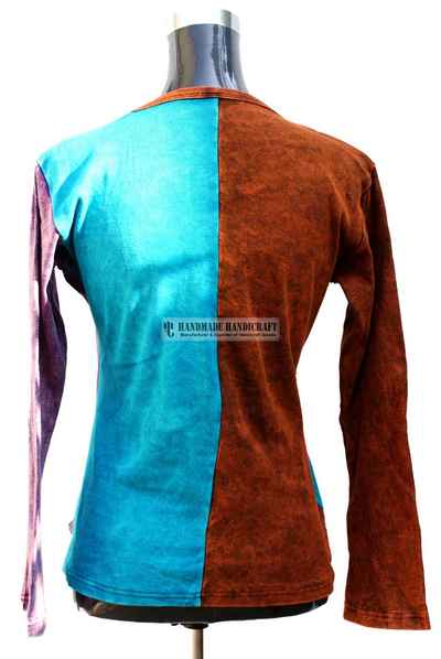 Rib Cotton Full Sleeve T-shirt